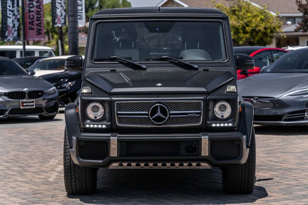 2016 Mercedes-Benz G-Class G65 W/ MATTE BLACK WRAP AND DESIGNO INTERIOR - 22497268 - 6