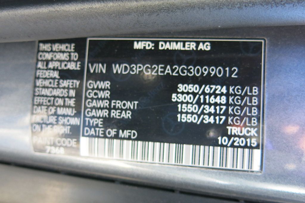 2016 Mercedes-Benz Metris Cargo Van Metris Cargo Van RWD 126" - 23098198 - 35