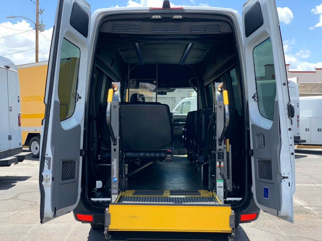 2016 Mercedes-Benz Sprinter Chassis-Cabs 3500 RWD Reg Cab 170" WB HANDICAP RAMP W/15-PASSENGER SEATS - 23023149 - 73