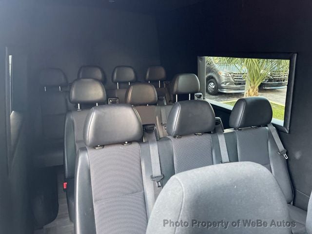 2016 Mercedes-Benz Sprinter Passenger Vans RARE BLACK LONG 170 HIGH ROOF 4x4 FOR SALE - 22166120 - 52