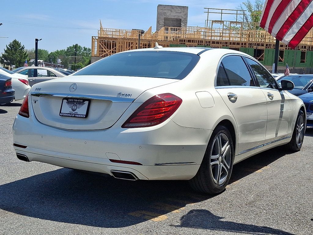 2016 Mercedes Benz S 550 4MATIC photo 4