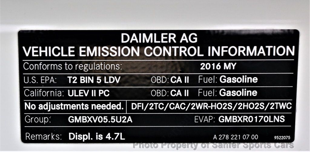 2016 Mercedes-Benz S-Class 4dr Sedan S 550 RWD - 22858885 - 47