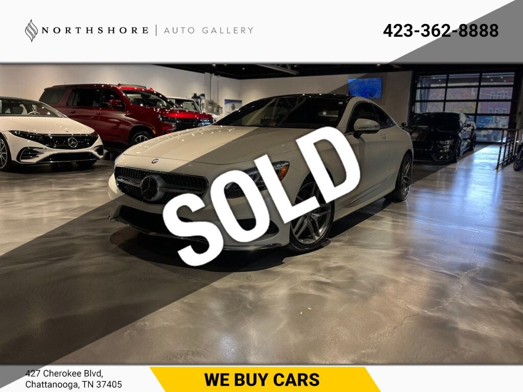 2016 Mercedes-Benz S-Class Coupe/Premium1Pkg/SportPkg/DriverAssistPkg/NightViewPlus/NAV - 22682017 - 0