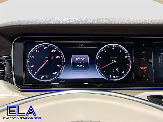 2016 Mercedes-Benz S-Class DESIGNO PAK! HEADS UP DISPLAY!  SPORT PAK! SUPER NICE UNIT! WOW - 22962158 - 13