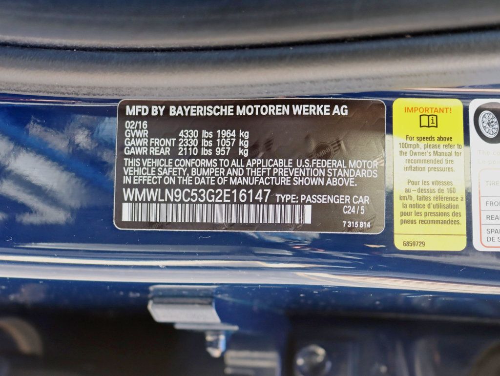 2016 MINI Cooper S Clubman  - 22989233 - 33