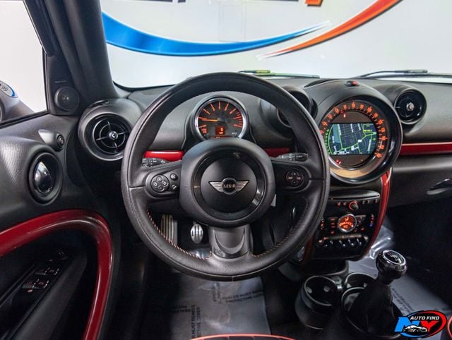 2016 MINI John Cooper Works CLEAN CARFAX, AWD, 6-SPD MANUAL, NAVI, LEATHER, HEATED SEATS - 22927465 - 12