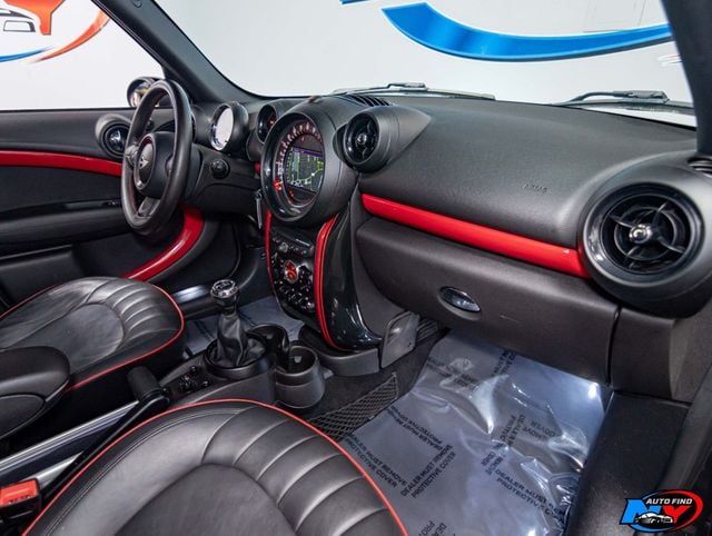 2016 MINI John Cooper Works CLEAN CARFAX, AWD, 6-SPD MANUAL, NAVI, LEATHER, HEATED SEATS - 22927465 - 23