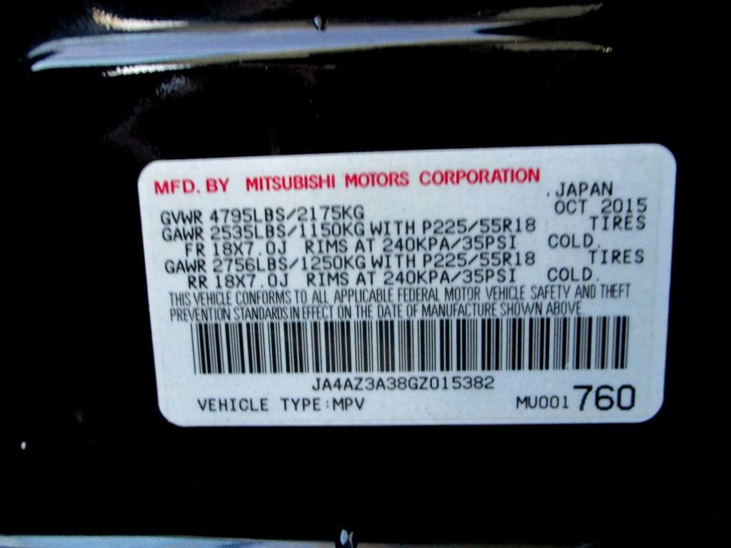 2016 Mitsubishi Outlander AWC 4dr SEL - 22345191 - 30