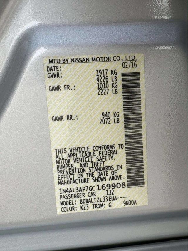 2016 Nissan Altima 2.5 4dr Sedan - 23054671 - 17