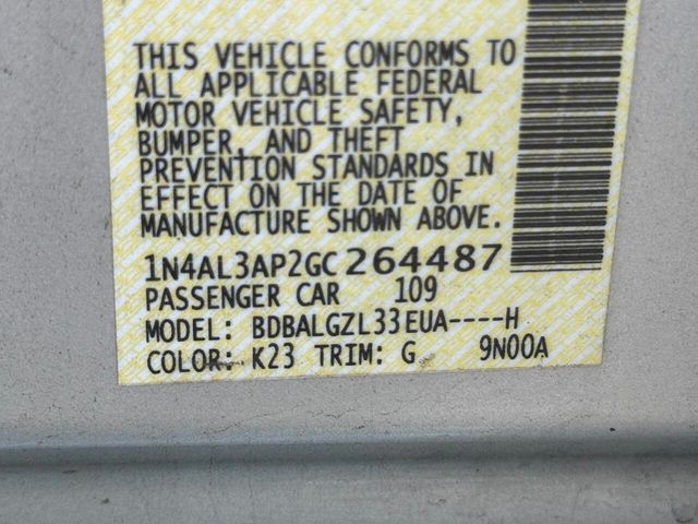 2016 Nissan Altima 4dr Sedan I4 2.5 S - 22879041 - 15