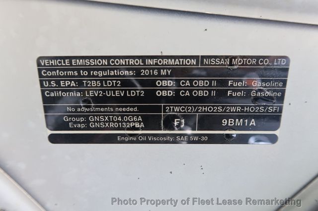 2016 Nissan Frontier Frontier SV 2WD Ext Cab SWB - 23060132 - 39