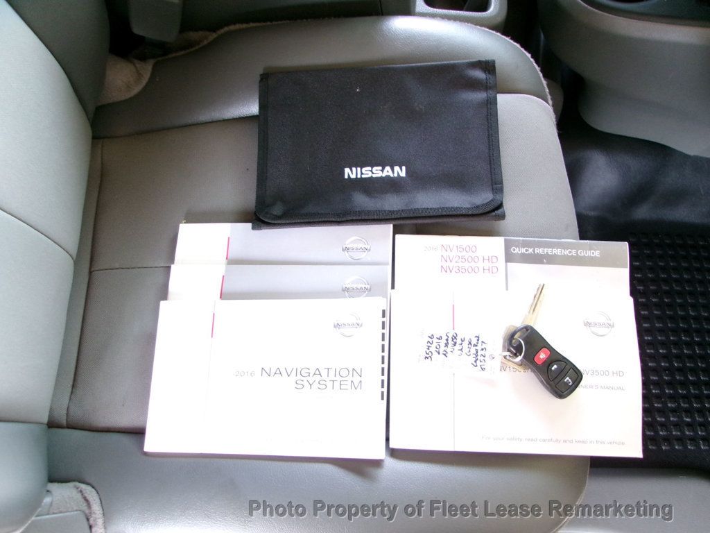 2016 Nissan NV NV2500 Standard Roof Cargo Van Ladder Rack - 22997094 - 36