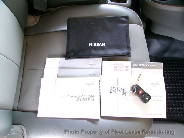 2016 Nissan NV NV2500 Standard Roof Cargo Van Ladder Rack - 22997094 - 36