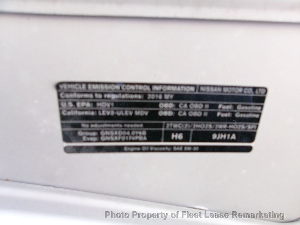 2016 Nissan NV NV2500 Standard Roof Cargo Van Ladder Rack - 22997094 - 40