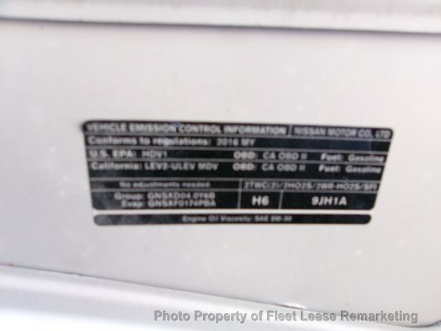 2016 Nissan NV NV2500 Standard Roof Cargo Van Ladder Rack - 22997094 - 40