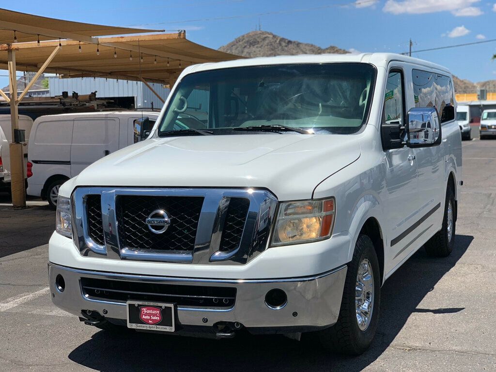 2016 Nissan NVP 3500 V8 SL 12-PASSENGER Leather seats Low Miles - 23057020 - 11