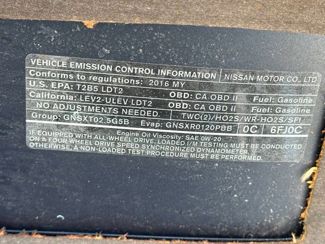 2016 Nissan Rogue AWD 4dr SL - 22905216 - 29