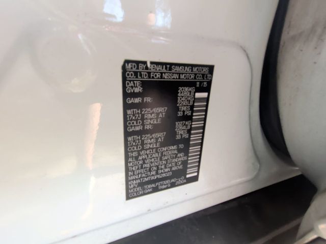 2016 Nissan Rogue FWD 4dr S - 23022066 - 22
