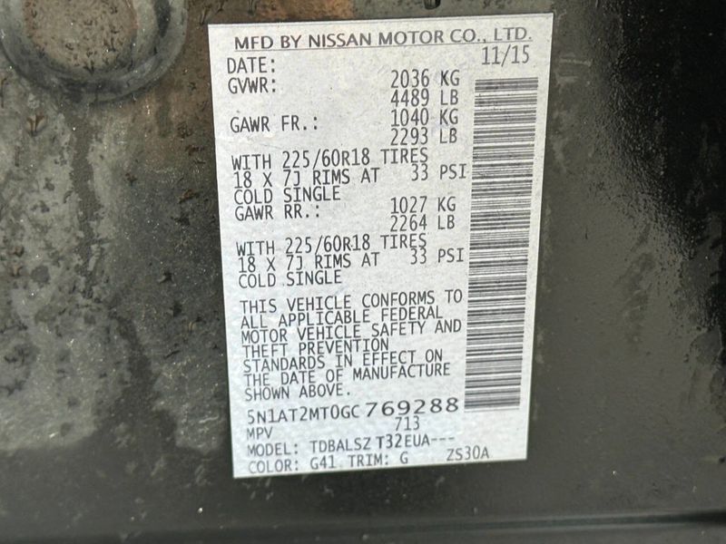 2016 Nissan Rogue FWD 4dr SL - 22902270 - 22