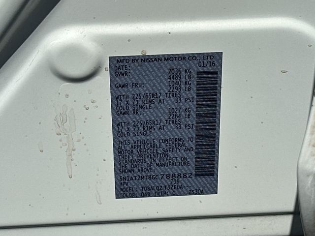 2016 Nissan Rogue FWD 4dr SV - 23008584 - 21