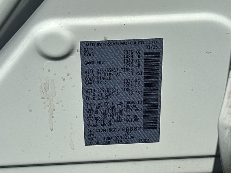 2016 Nissan Rogue FWD 4dr SV - 23008584 - 21