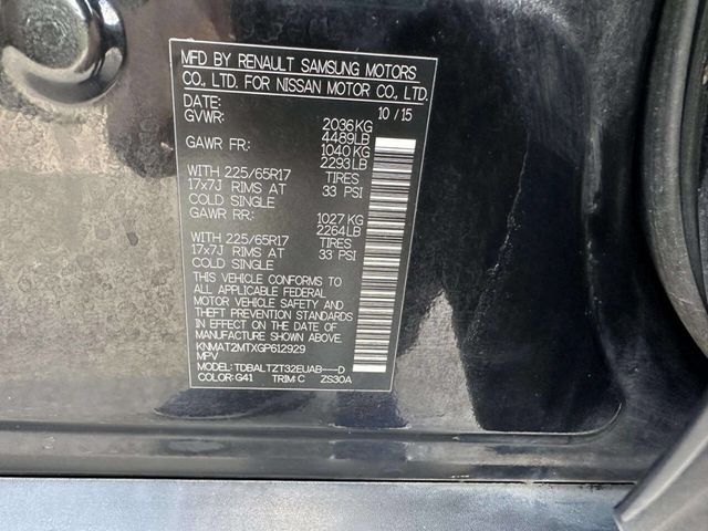 2016 Nissan Rogue FWD 4dr SV - 23009452 - 37