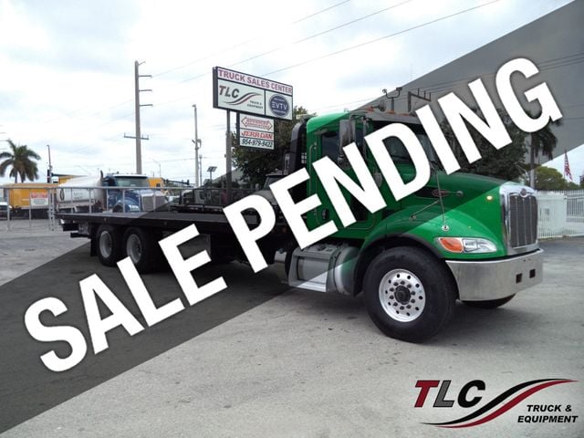 2016 Peterbilt 348 w/ Century 28ft Industrial Carrier 15 Ton Tamdem Axle - 22829743 - 0