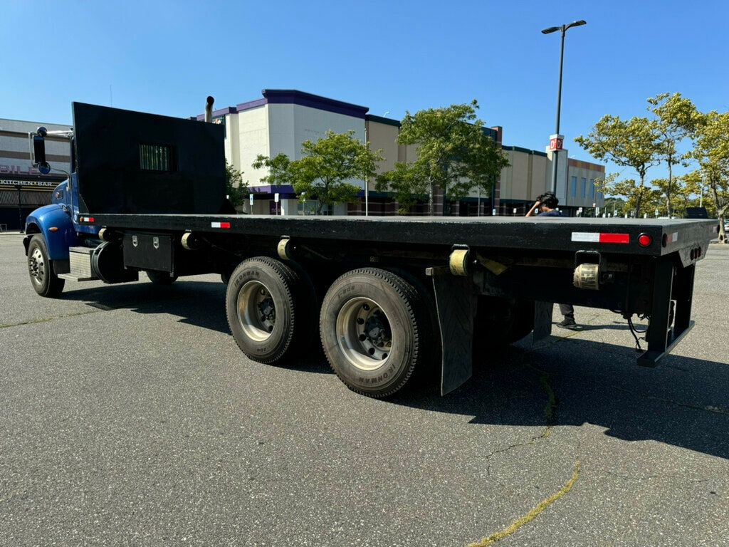 2016 Peterbilt 348 24 FOOT STATIONARY FLATBED TANDEM AXLE READY FOR WORK FINE EXAMPLE - 22569065 - 5