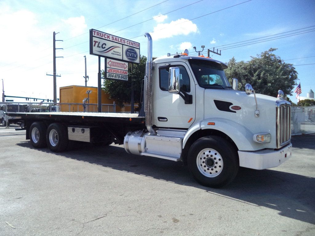 2016 Peterbilt 567 28FT 15 TON ROLLBACK INDUSTRIAL JERRDAN.. TANDEM AXLE.. - 22724641 - 1