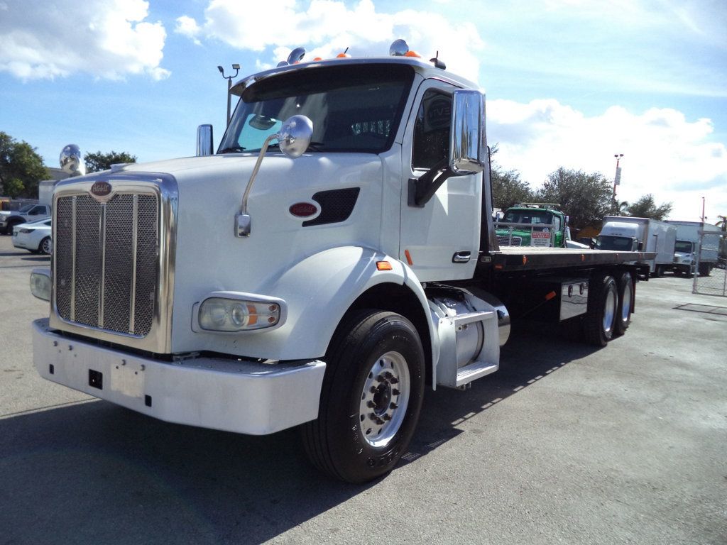 2016 Peterbilt 567 28FT 15 TON ROLLBACK INDUSTRIAL JERRDAN.. TANDEM AXLE.. - 22724641 - 2