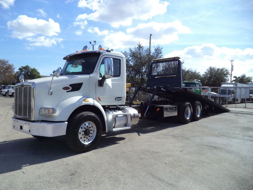 2016 Peterbilt 567 28FT 15 TON ROLLBACK INDUSTRIAL JERRDAN.. TANDEM AXLE.. - 22724641 - 32