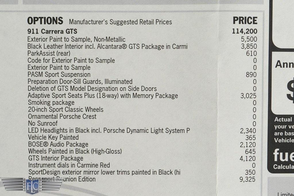 2016 Porsche 911 2dr Coupe Carrera GTS - 23013251 - 46