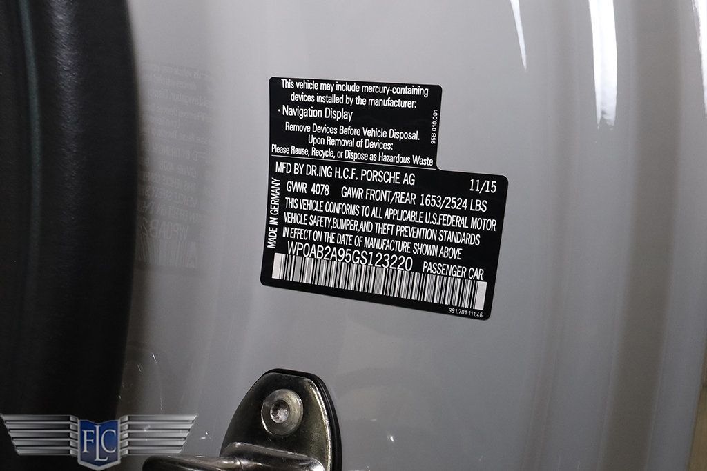 2016 Porsche 911 2dr Coupe Carrera GTS - 23013251 - 47