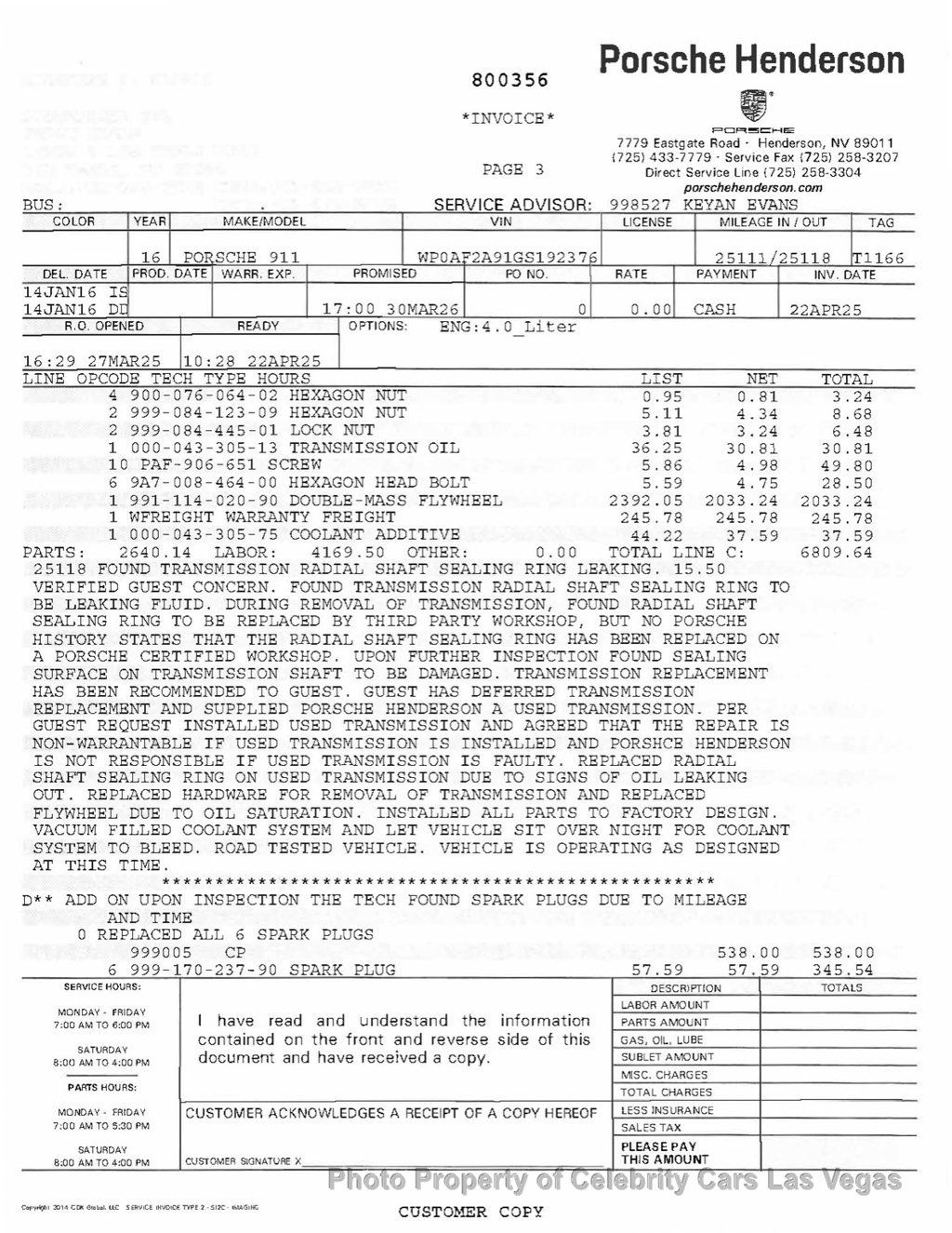 2016 Porsche 911 GT3 RS - 22961538 - 44