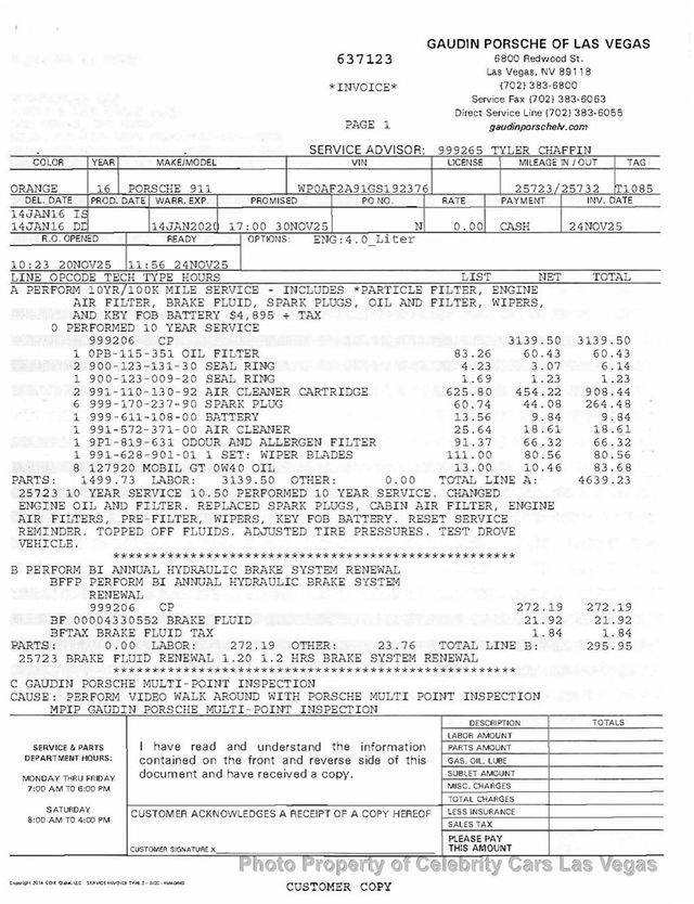 2016 Porsche 911 GT3 RS - 22961538 - 45