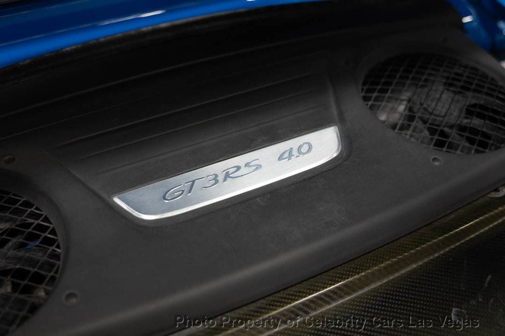 2016 Porsche 911 GT3 RS, PTS Voodoo Blue, Rare options - 23059355 - 42