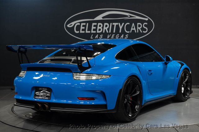 2016 Porsche 911 GT3 RS, PTS Voodoo Blue, Rare options - 23059355 - 4