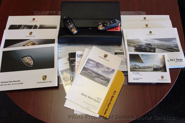 2016 Porsche 911 RARE TARGA 4S! LOADED SPECIAL ORDER CAR w/$152,015 STICKER PRICE - 16867473 - 64