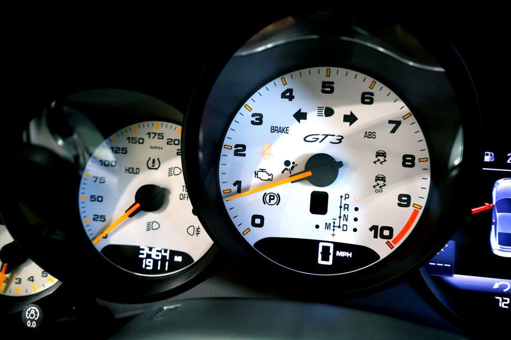 2016 Porsche 911 GT3 RHODIUM SLVR...3,465 Miles...PCCB, Front Lift - 22985021 - 34