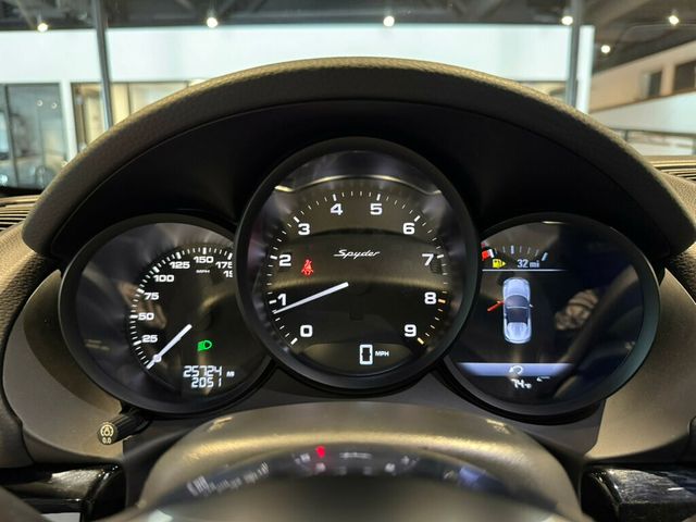 2016 Porsche Boxster Spyder/18WayAdapSportSeats/InfotainmentPkg/BoseSurroundSound/NAV - 22872628 - 12