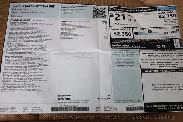 2016 Porsche Cayenne AWD 4dr - 22964393 - 63