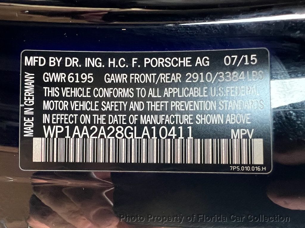 2016 Porsche Cayenne AWD Tiptronic 3.6L - 22873849 - 90