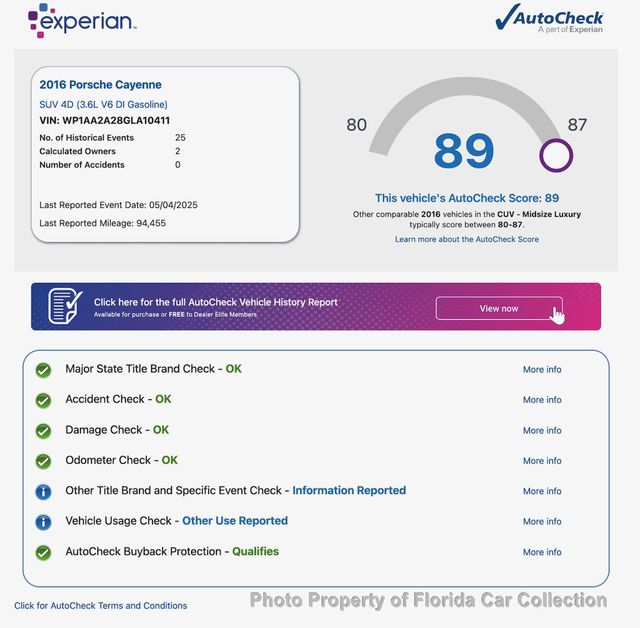 2016 Porsche Cayenne AWD Tiptronic 3.6L - 22873849 - 91