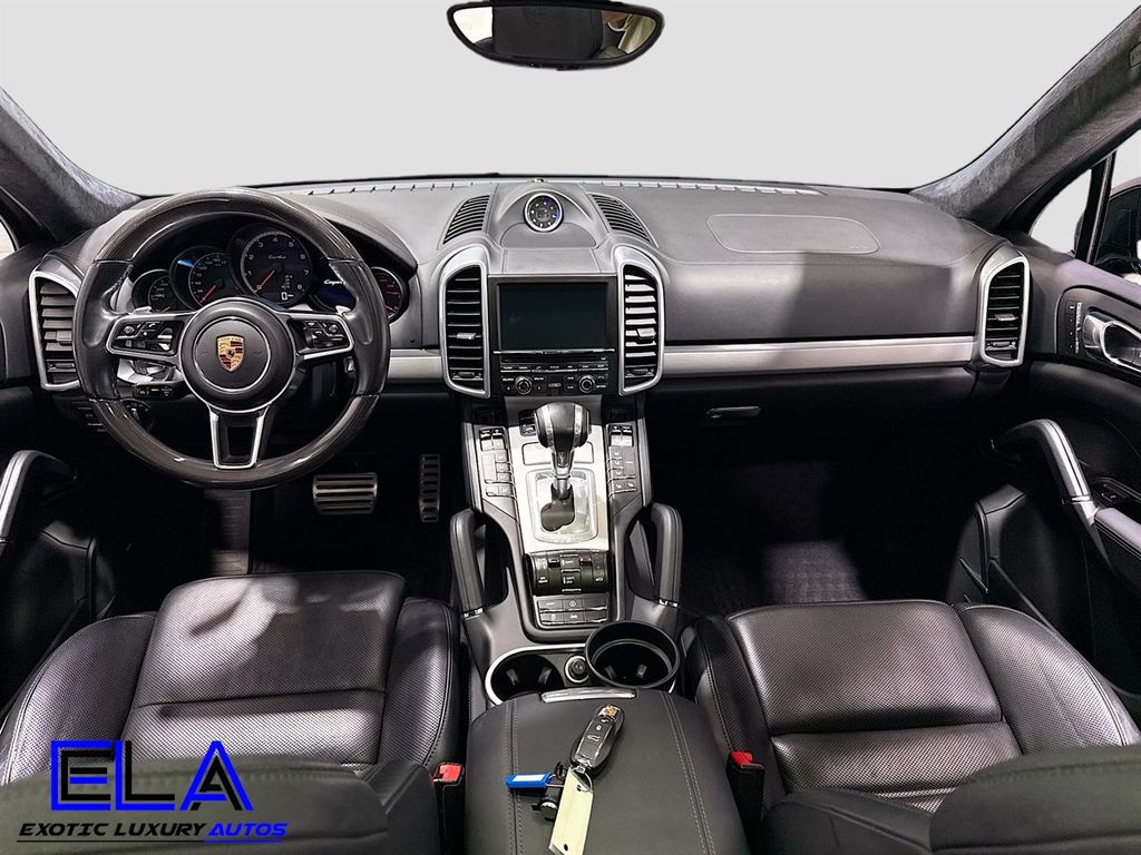 2016 Porsche Cayenne TURBO! CARBON! STEERING! WHEEL!Ceramic Brakes! PREMIUM PAK PLUS! - 22941154 - 24
