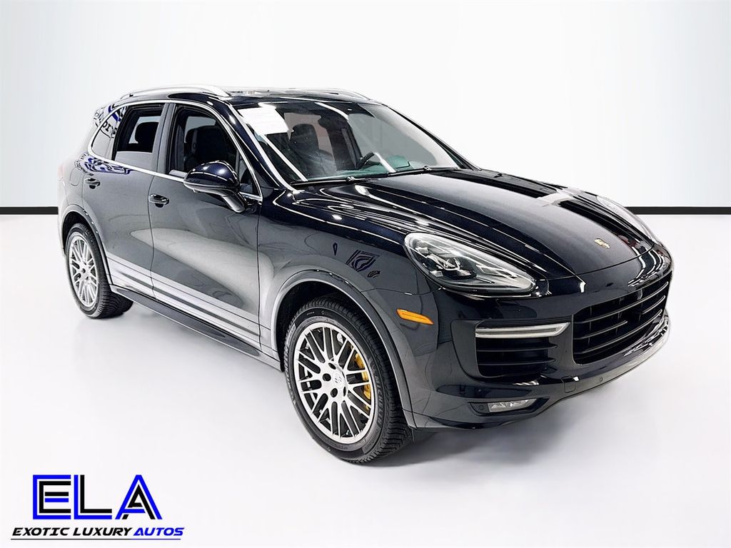 2016 Porsche Cayenne TURBO! CARBON! STEERING! WHEEL!Ceramic Brakes! PREMIUM PAK PLUS! - 22941154 - 41