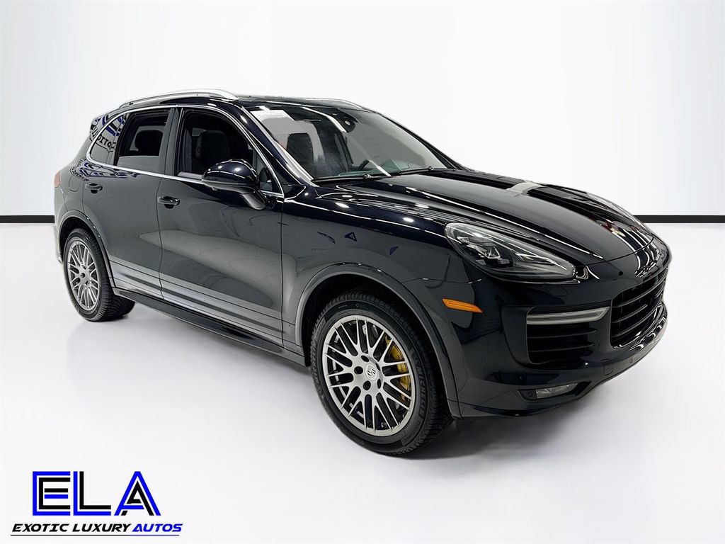 2016 Porsche Cayenne TURBO! CARBON! STEERING! WHEEL!Ceramic Brakes! PREMIUM PAK PLUS! - 22941154 - 42