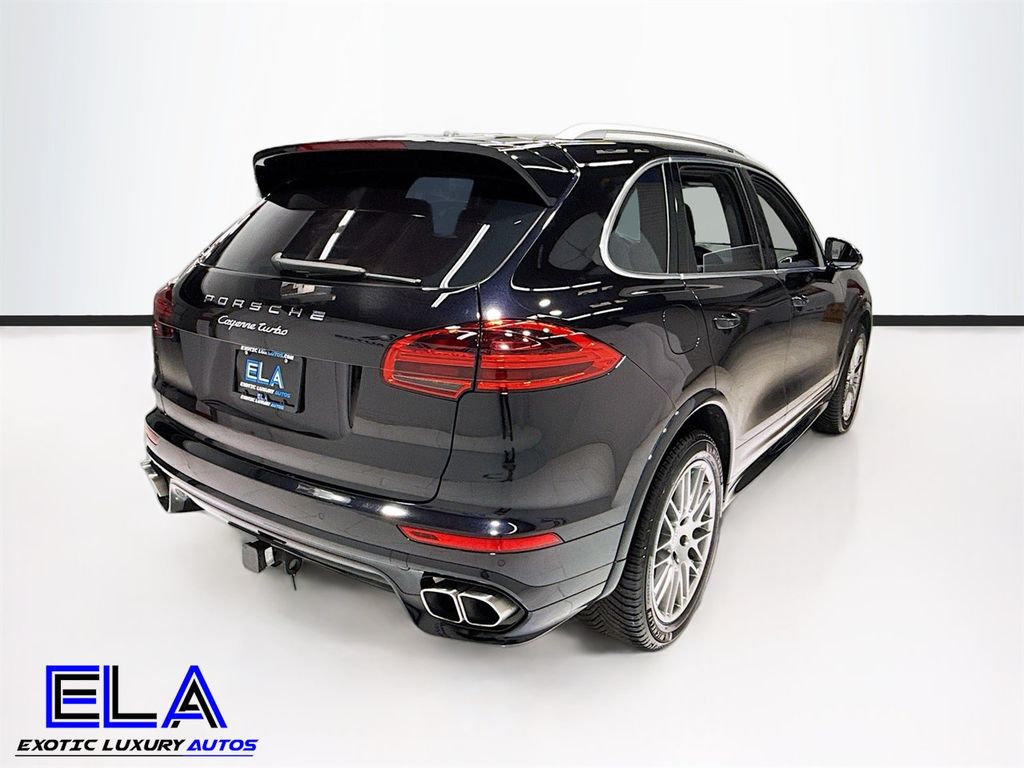2016 Porsche Cayenne TURBO! CARBON! STEERING! WHEEL!Ceramic Brakes! PREMIUM PAK PLUS! - 22941154 - 48
