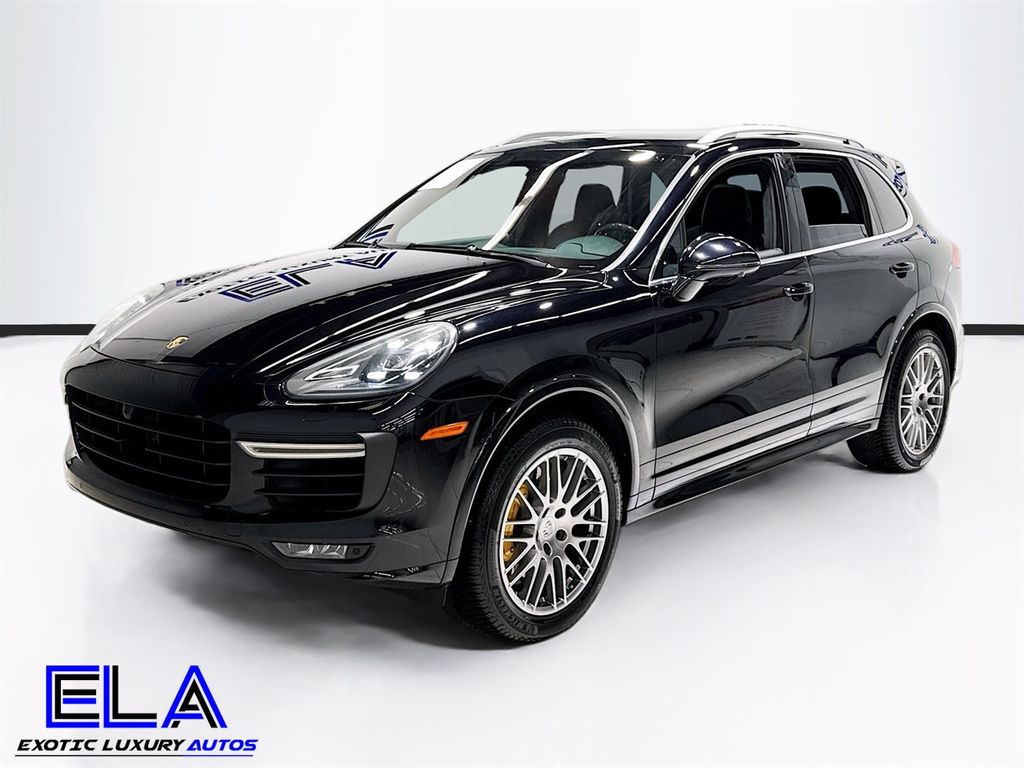 2016 Porsche Cayenne TURBO! CARBON! STEERING! WHEEL!Ceramic Brakes! PREMIUM PAK PLUS! - 22941154 - 58