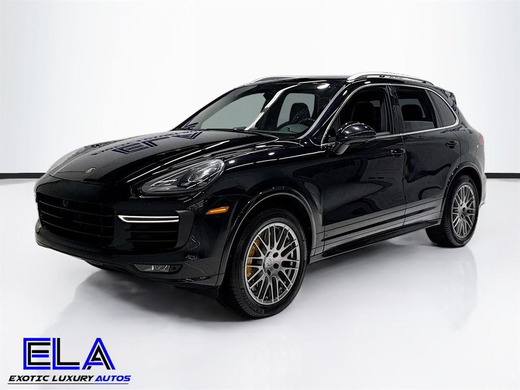 2016 Porsche Cayenne TURBO! CARBON! STEERING! WHEEL!Ceramic Brakes! PREMIUM PAK PLUS! - 22941154 - 64