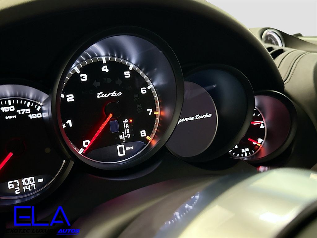 2016 Porsche Cayenne TURBO! CARBON! STEERING! WHEEL!Ceramic Brakes! PREMIUM PAK PLUS! - 22941154 - 66